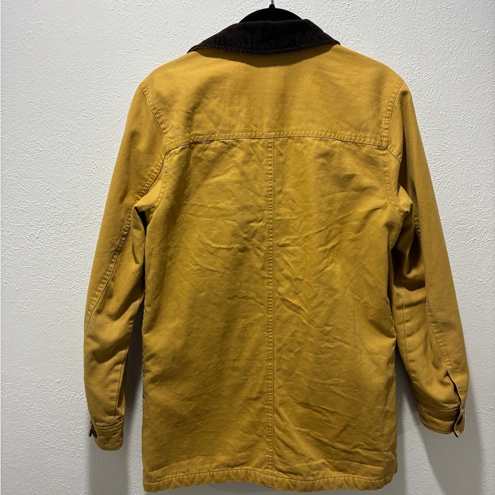 Lands' End Men's Mustard Canvas Jacket - Picture 4 of 5